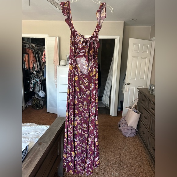 Lulus Floral Print Maxi Dress - Picture 7 of 8
